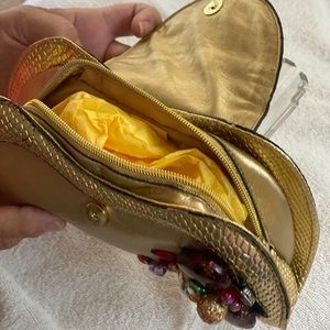 Charbon one of a kind clutch